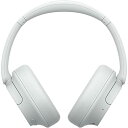 ソニー(SONY) ワイヤレスノイズキャンセリングヘッドホン WH-CH720N: ノイズキャンセリング搭載/Bluetooth対応/軽量設計 約192g/高性能マイク搭載/外音取り込み搭載/360Reality Audio対応/ホワイト WH-CH7