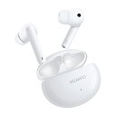 HUAWEI FreeBuds 4i セラミックホワイト 完全ワイヤレスイヤホン アクティブノイズキャンセリング Bluetooth5.2 イヤホン単体約10時間再生 外部音取り込み Android/iOS対応 専用アプリ ノイズキャンセリングデュアル