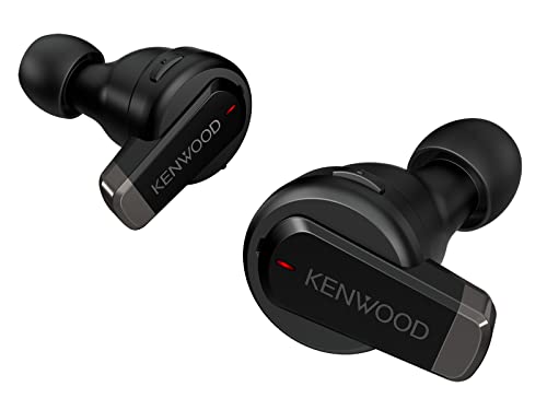 JVCケンウッド KENWOOD KH-BIZ70T 完全ワイヤレスイヤホン ノイズキャンセリング機能 外音取込み機能 マルチポイント対応 3つのサウンドモード搭載(ノーマル ベース クリア)本体質量4.6g(片耳) 最大21時間再生 Bluetoot