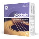 D Addario __I AR[XeBbNM^[ tHXt@[uY Custom Light .011-.052 EJ26-10P 10setpbN Ki