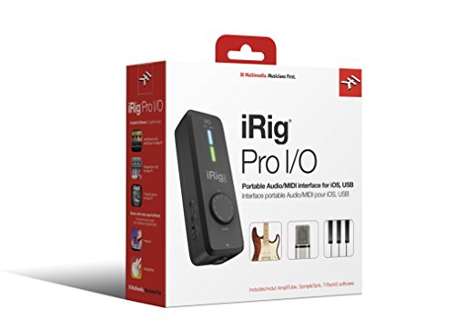 IK Multimedia iRig PRO I/O ハイエンド オーディオ/MIDIインターフェイス IP-IRIG-PROIO-AS 国内正規品