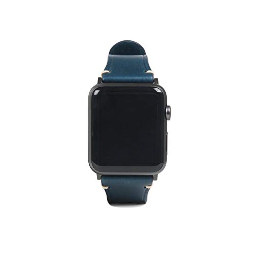 SLG Design Apple Watch バンド 41mm 40mm 38mm レザー イタリアン アップルウォッチ ベルト Series 7 /Series 6 / Series SE/Series 5 / Series 4 / Series 3