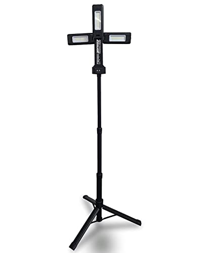 ゼフルス 充電式自在三灯LED投光器 ギドライト GIDOLIGHT ZA-GL2000 700/1200/2000ルーメン 白色暖色LE..