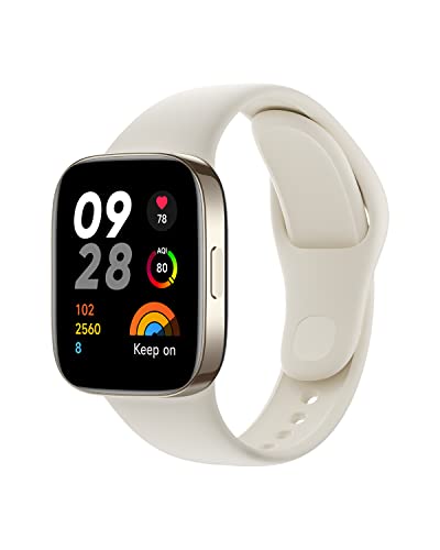 シャオミ(Xiaomi) スマートウォッチ Redmi Watch 3 日本語対応 1.75インチ 大型ディスプレイ 24時間健康管理 Alexa対応 GPS内蔵 120種類スポーツモード Bluetooth通話 着信通知 LINEアプリ通知 iPho