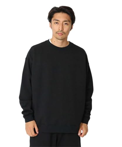 スノーピーク トレーナー Recycled Cotton Sweat Crewneck Black