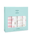 aden + anais(エイデンアンドアネイ) おくるみ ガーゼ ベビー 日本正規品 aden + anais おくるみ 4枚 セット heart breaker モスリンコットン 100%使用 120 120cm エイデンアンドアネイ