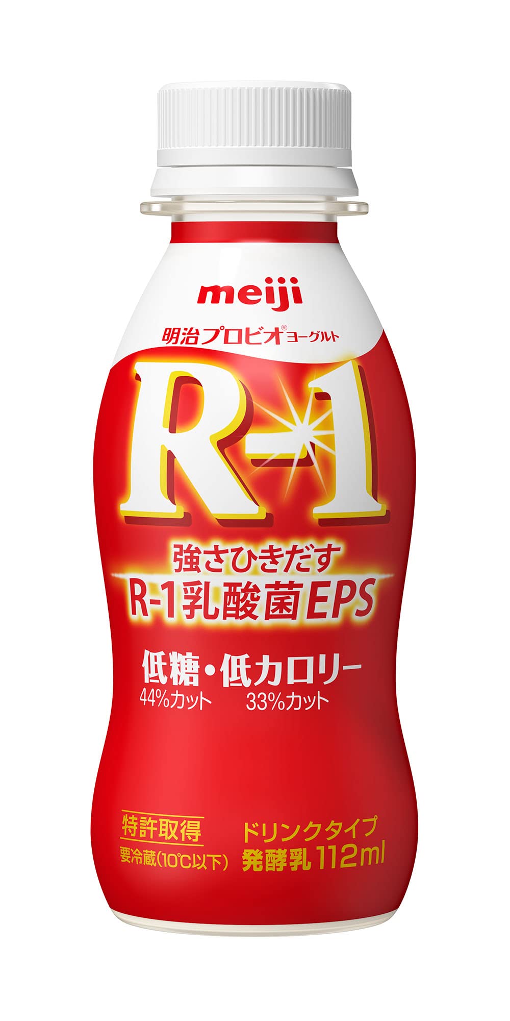 明治プロビオヨーグルトR-1 ドリンクタイプ 低糖 低カロリー 112ml 24本 強さひきだす乳酸菌 クール便
