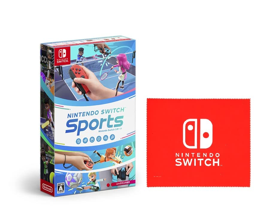Nintendo Switch Sports(ニンテンドースイッチスポーツ) -Switch( Nintendo Switch ロゴデザイン マイクロファイバークロス 同梱)