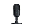 Razer Seiren Mini コンデンサーマイク 超コンパクト設計 ゲーミングマイク USB マイク 配信用 単一指向性 クリアサウンド Black 日本正規代理店保証品 RZ19-03450100-R3M1
