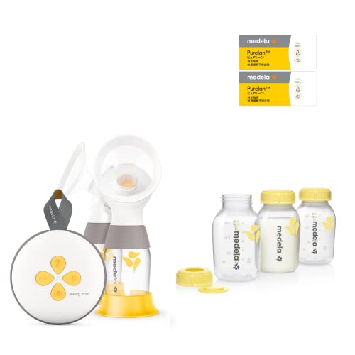 特殊:B09JJLLPQCコード:4582451210987ブランド:Medela(メデラ)商品カラー: ホワイト,イエローサイズ情報:両胸用(ダブルポンプ)この商品について セットでオトク スイング マキシ電動搾乳機と母乳ボトル 150ml 3本セットに「ピュアレーン1g 2個付」の限定価格のセットです。 スイング マキシ電動搾乳機 両胸同時で時短さく乳 効率性No.1*のダブル電動さく乳器*当社比 母乳ボトル 150ml 3本セット 搾乳、保存、授乳を1つのボトルで。メデラのすべてのさく乳器に取り付けられます。さく乳後は蓋をして母乳を冷凍 冷蔵保存できます。カームを取り付ければそのまま授乳もOKです。食器洗い機での洗浄や電子レンジでの消毒もOK。BPAフリー素材を使っています。母乳ボトル 150ml 3本セット ブランドMedela(メデラ)操作モード電気色ホワイト,イエロースタイルスイング マキシ+ボトルセットサイズ両胸用(ダブルポンプ)発送サイズ: 高さ32.5、幅24.1、奥行き22.1発送重量:1530哺乳瓶; さくなひめ; さくにゅうき; ニップルサッカー; バウンサー; 乳首; ぴゅあれーん; ほにゅうびん; メルシーポット; 乳頭保護器; 吸引; 母乳実感; 消毒; 搾乳器; 柵; 電動搾乳機; ベビーレジストリ; ベビーれじすとりー; べびーれじりすとりー; 出産準備