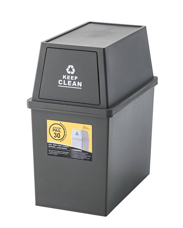スタッキングペール30L ブラウン LFS-760BR ダストボックス ゴミ箱 30L ダストボック