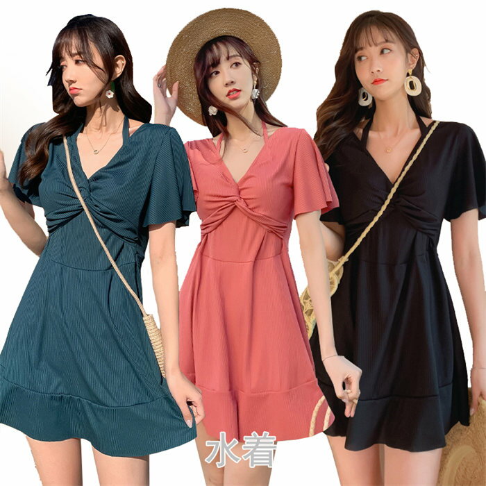 3色 新作 夏 レディース 水着 女性 大人 体型カバー ノースリーブ ワンピース 海外旅行 ビーチ 海水浴 水泳 プール ビーチ リーフ柄 ファッション 20代 30代 40代 L/XL/2XL