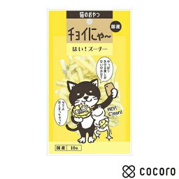 わんわん チョイにゃ～ はい!ズーチー 10g 猫 えさ おやつ スナック 間食 ◆賞味期限 2024年6月