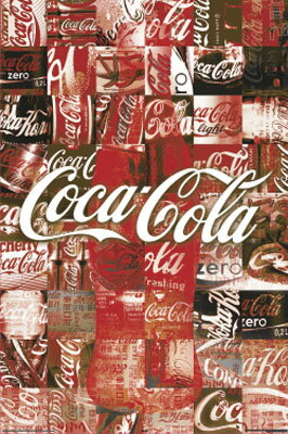 【輸入ポスター】Coca-Cola(Patchwork)610 x 915mm