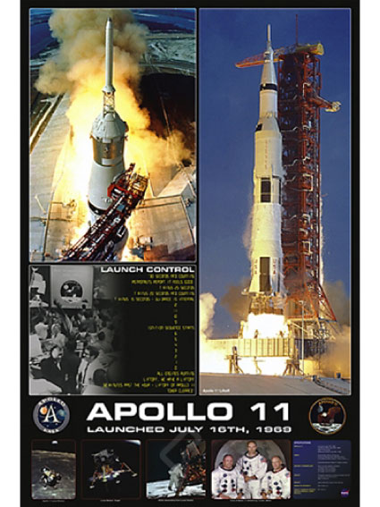 【輸入ポスター】Apollo 11 Launch(アポロ11号)610 x 915mm