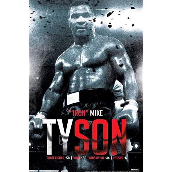 ͢ݥMike Tyson(Boxing Record)610 x 915mm