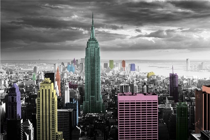 【輸入ポスター】NEW YORK(Colour Splash)610 x 915mm