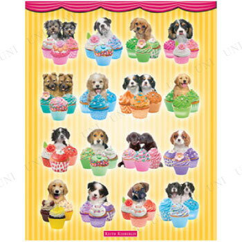 【ミニポスター】Puppies Cupcakes400×500mm