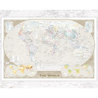 ミニポスター WORLD MAP Tripel