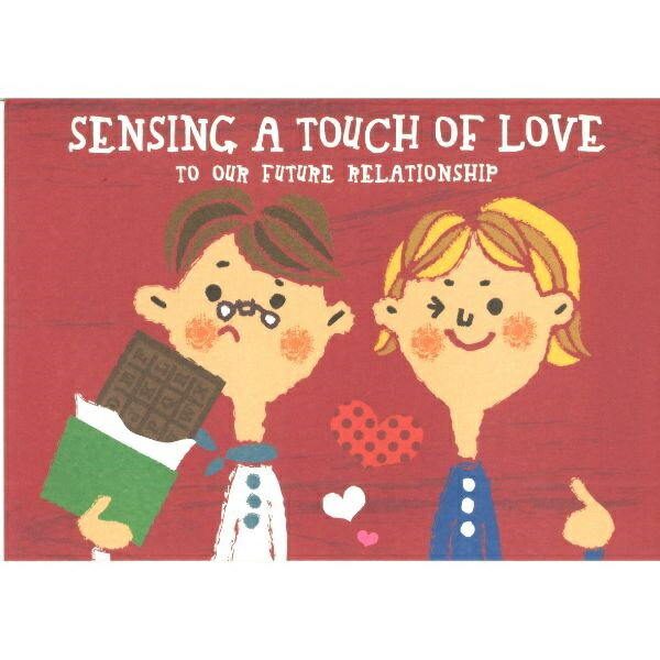 ポストカード chocolate