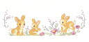 "Lapinous" (うさぎ)クロスステッチ図案VERONIQUE ENGINGER(ヴェロニク・アンジャンジェ)デザイン