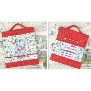 POCHETTE CHAPERON ROUGE ポシェット 赤ずきん 刺繍キット