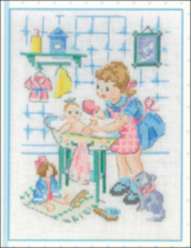 図案 Le Bain (バスタイム）