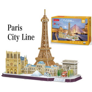 3DパズルParis City Line 【パリス・シティライン】フランス パリの街並み