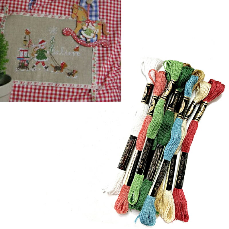 DMC刺繍糸のみ 9本入 "Believe"(信じる)