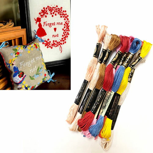 DMC刺繍糸のみ 12本入 