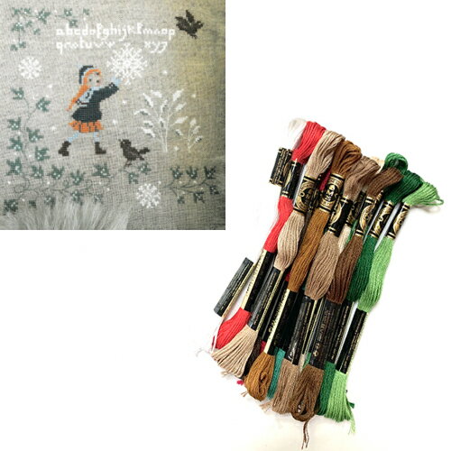 DMC刺繍糸のみ 7本入 Snow ball