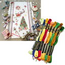 DMC刺繍糸のみ 29本入 ”Père Noël” Ho Ho Ho !(サンタクロース Ho Ho Ho !)