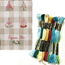 DMC刺繍糸のみ 22本入 "Christmas trees"(クリスマスツリー)