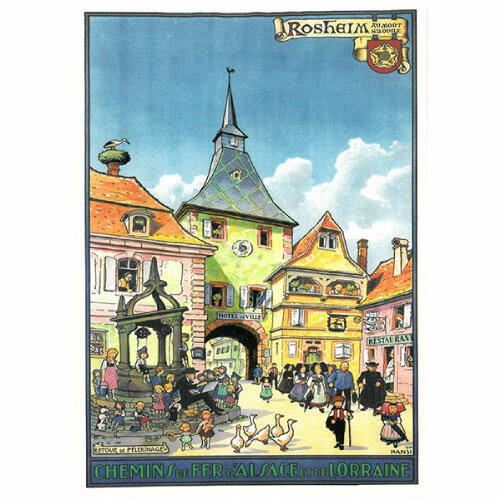 フランス製ポストカードHansi(ハンジ)