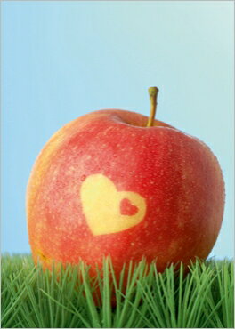 եľ͢ݥȥApple with a heart