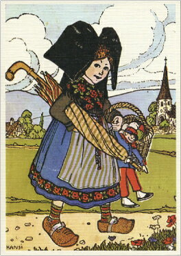 フランス製ポストカードHansi(ハンジ)