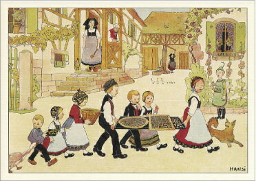 フランス製ポストカードHansi(ハンジ)