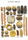 【フランス製ポストカード】LE PAIN BREAD
