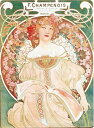 アルフォンス・ミュシャAlphonse Mucha1897年『Champenois』