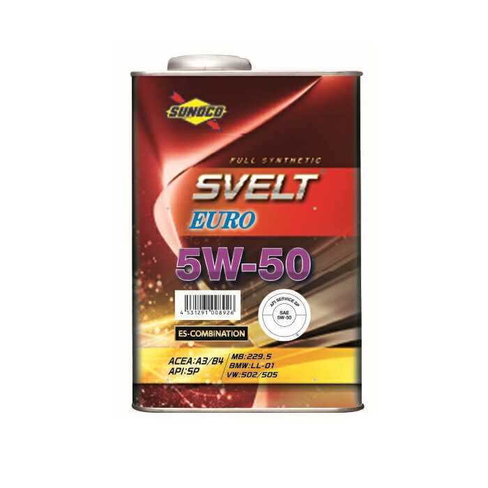 SUNOCO SVELT EURO 5W-50 1L