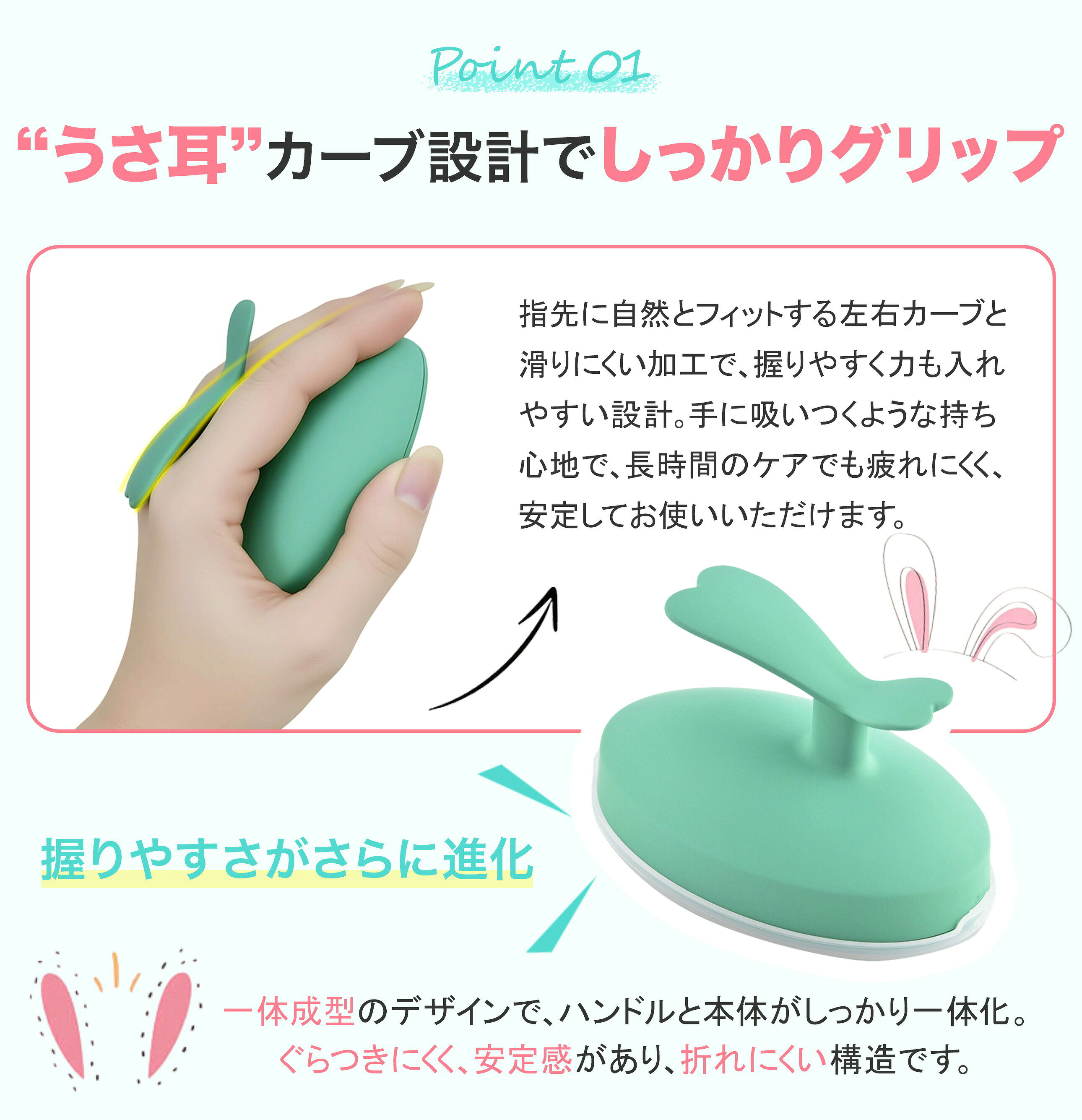 握りやすさがさらに進化！ 脱毛器 擦るだけ 無痛脱毛器 角質除去 物理脱毛 ナノガ...