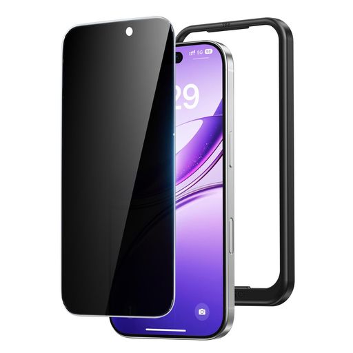【対応機種】iPhone14Pro用【覗き見防止仕様】覗き見防止技術により、視野角度が左右約28°となり、28°を超えると画面が暗くなり、プライバシーを守ります。例えば、電車やバスの中でメッセージを見ていたら、隣の人に覗かれていたという心配がなく、LINEやメール操作の際も安心です。また、本製品は斜めから見るとブラインドルーバーにより画面が真っ黒になりますが、真正面から見ると高透過率ではっきり見ることが出来ます。【スマホをしっかり守る】9H硬度ガラスを採用し、ハードコーティング技術により外部からの衝撃を吸収し、画面へのダメージを可能な限り抑えます。飛散防止加工により万一割れてもガラス破片が飛び散りづらくくなります。【専用デザイン】iPhone本体の縁にスペースを残すデザインとなっており、フィルムの剥がれや浮き上がりを防止し、いろんなタイプのケースと干渉せずに快適に使えます。【貼付け簡単】専用の貼り付けガイド枠が同梱されています。ガイド枠を利用することで、本体とフィルムがズレることなく、だれでも簡単にフィルムを貼ることが可能です。NIMASO覗き見防止iPhone14 スマートフォン タブレット 続々登場