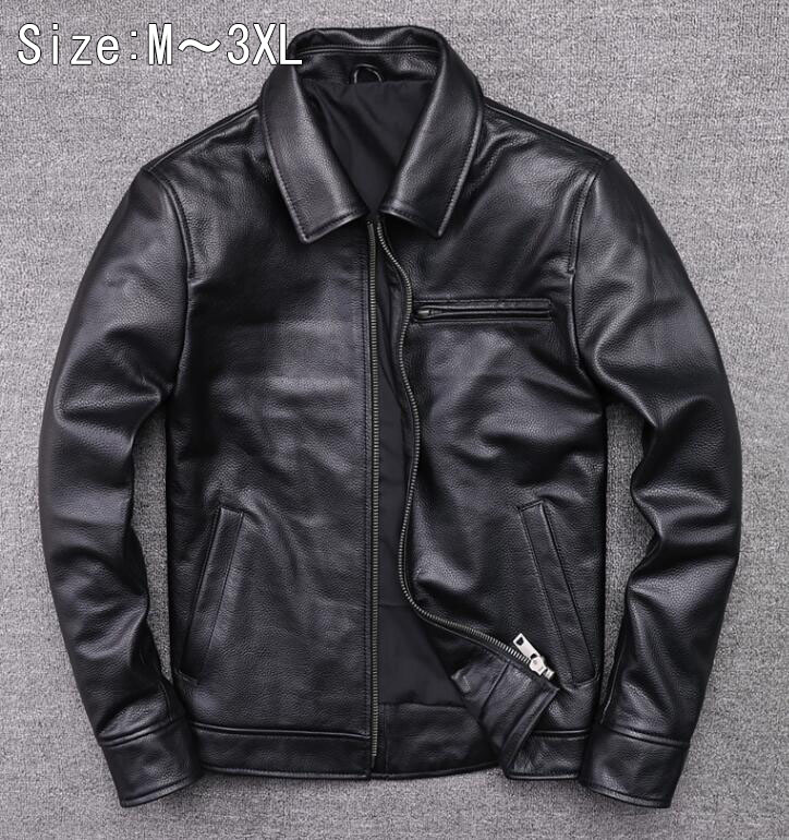 楽天如の心【送料無料】高級感メンズジャケット 男性ライダース ジャンメンズ 本革 牛革 男子ライダース レザージャケット アウターショートコートブルゾン防寒 防風ブラック海外通販