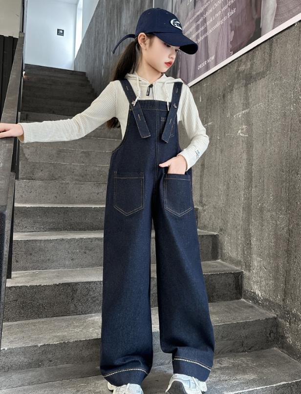 【送料無料】女の子 子供服 サロペット 女の子 デニムパンツ 女児 オーバーオール ...