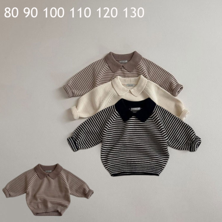 子ども ニット セーター 春秋 女の子 男の子 ベビー服 セーター 女の子 ニット 可愛い 子供服 トップス セーター 子ども 通園 通学 カジュアル ニット トップス ニット 80cm 90cm 100cm 110cm 120cm 130cm 海外通販