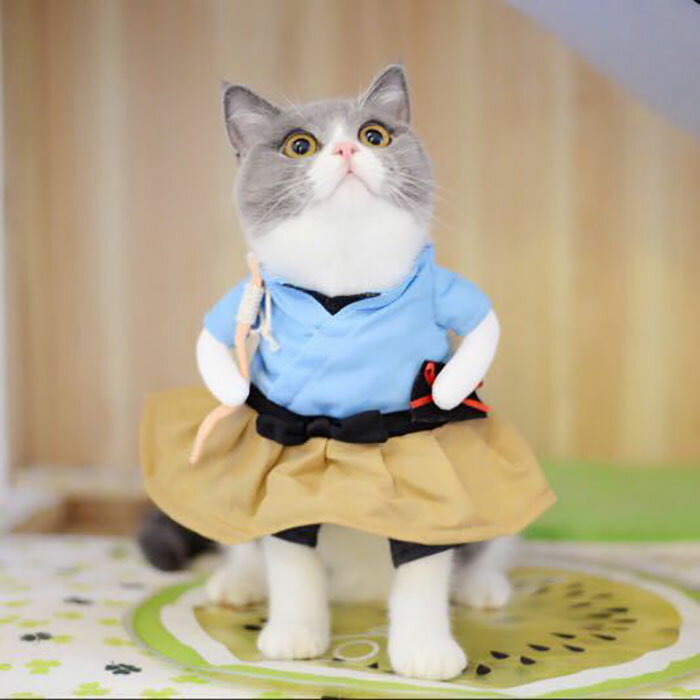 ペットウエア ペット用 猫服 犬服 和風 甚平...の紹介画像2