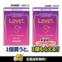 【訳アリセール】【一箱買うと1箱もらえる】【全国送料無料!】【定価より約80%OFF】LovetS+(ラヴェットエスプラス)約30日分 X2箱(※賞味期限2025年11月末+ ※賞味期限2025年8月末) ダイエット 肥満気味な方のお腹の脂肪サプリメント