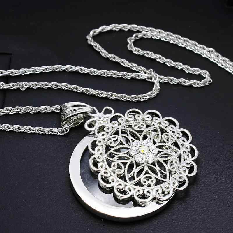 拡大鏡 子供用 学生用 ネックレス型 ペンダント 3倍 ファッション ポケットサイズ 読書補助 軽量 持ち運びやすい