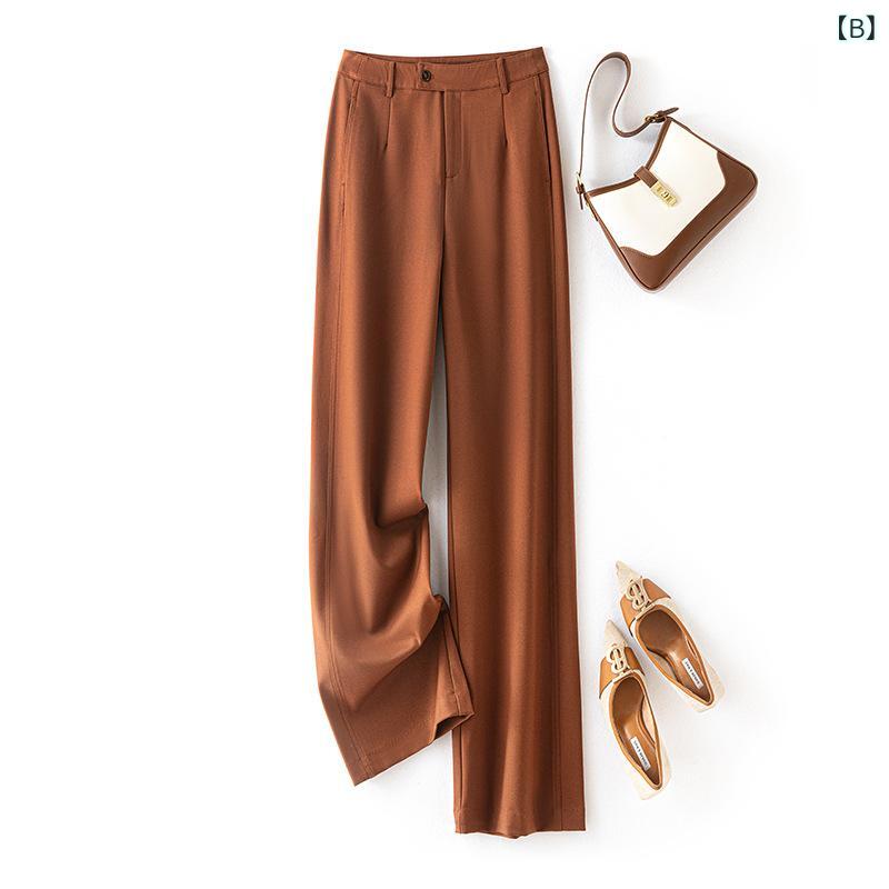 Mujeres Primavera Otoño Alto Oeste Pantalones Longos Longos Longos Longos Longos Longos Longos Longos Longos Longos Longos Longos — vista 3