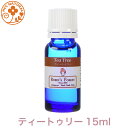 ロビンの森 アロマオイル ティートゥリー 15ml 精油 エッセンシャルオイル プロ用 ロビンの森 ティーツリー てぃーとぅりー　業務用　..